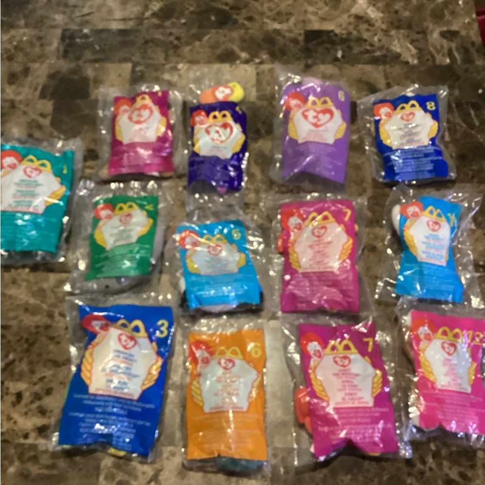 McDonald's Happy Meal Toy Set - Colorful Collection